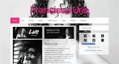 Desktop Screenshot of francisca-urio.de